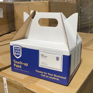 Sampler™ Touch-Up Kits: Stand out from the competition and leave a lasting impression with these custom box kits made to hold your StopLossBags.